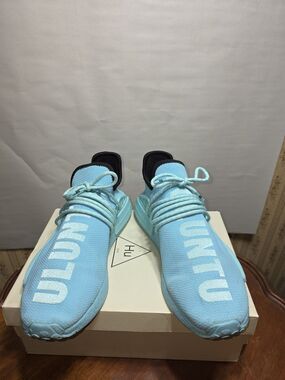 Adidas Pharrell NMD Human Race Aqua Collab  - Men's  Size 11.5 -
